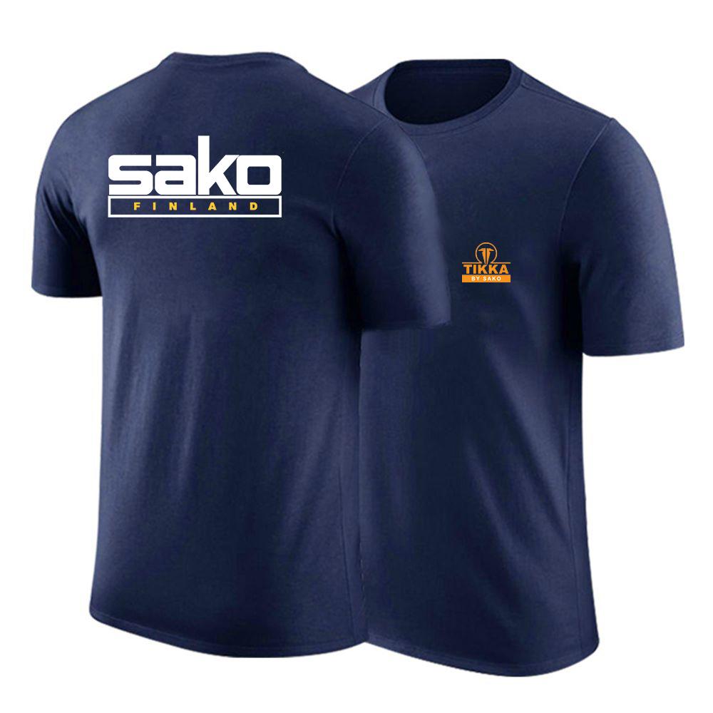 Tikka By Sako Finlandia Logo Armi da Fuoco 2022 Unisex Nuove Magliette Casual Estive Sportive a Maniche Corte Harajuku Top Comodi