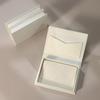 Flip Book Jewelry Box Portable Magnetic Display Box Sturdy Packaging For Travel Business Storage