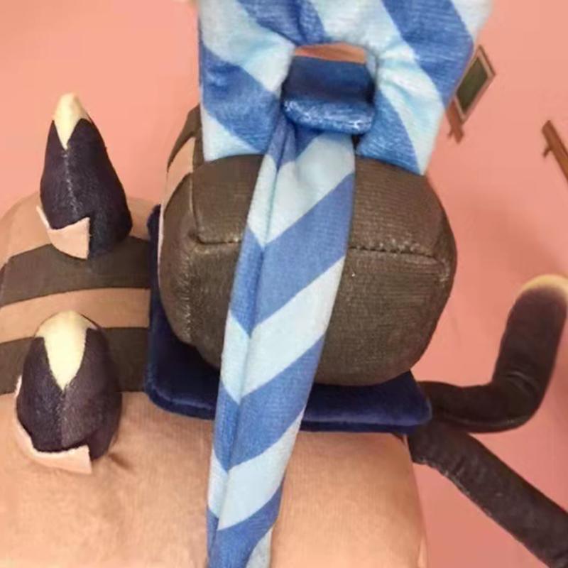 1/2pcs Genshin Impact Kirara Plush Toy Shapeshifting Express Box Cat Stuffed Animal Sleeping Pillow Cartoon Dolls Fans Gift