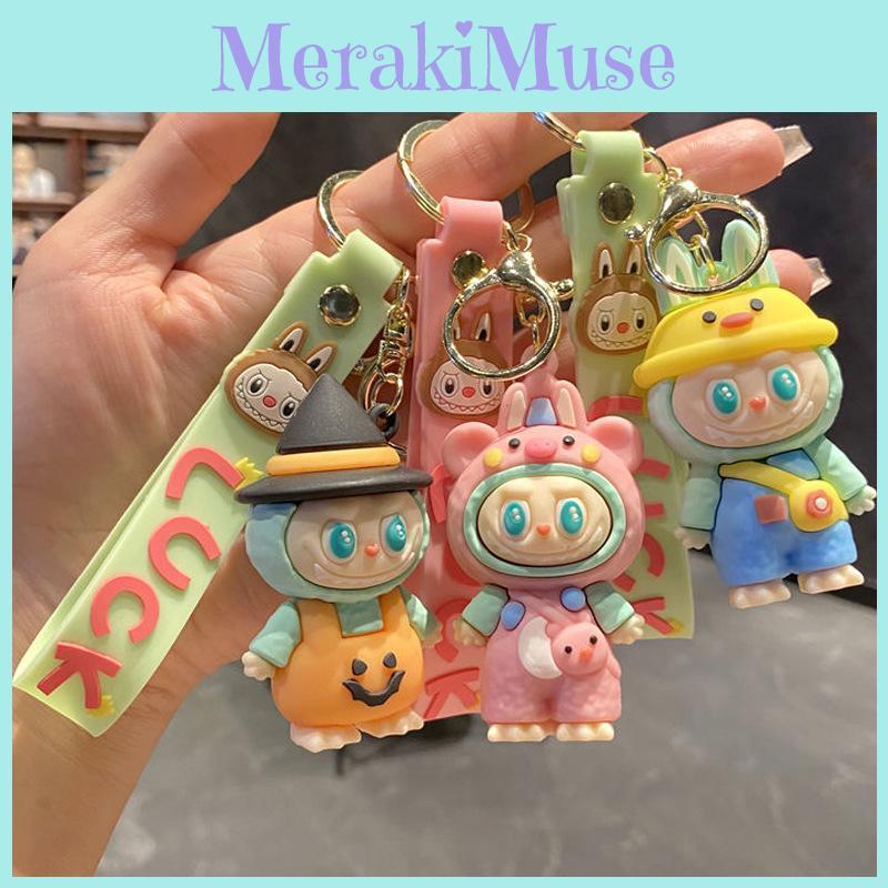 Multicolored Cartoon Cute Pendant Keychain For Teen Gift And Bag Decor