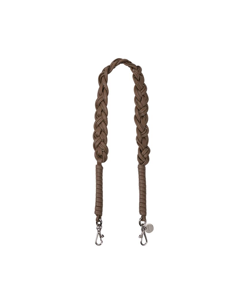 Vunque Twist Leather Strap Khaki Beige
