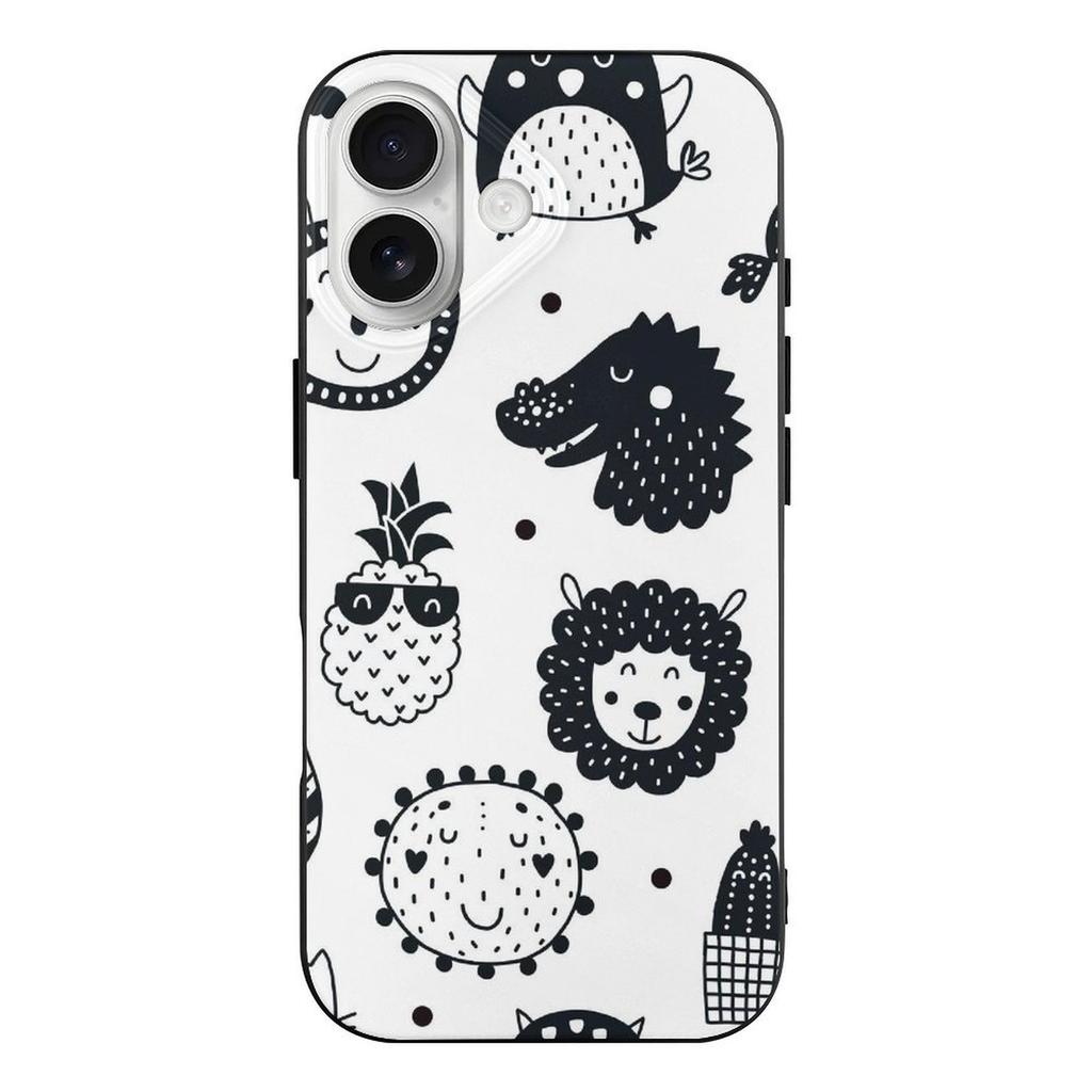 1 Pack For Iphone 17/17Air/17Pro/17ProMax Tpu Phone Case With Slim Profile, Anti-Slip Sides, Raised Lips Around Camera, Responsive Press Buttons