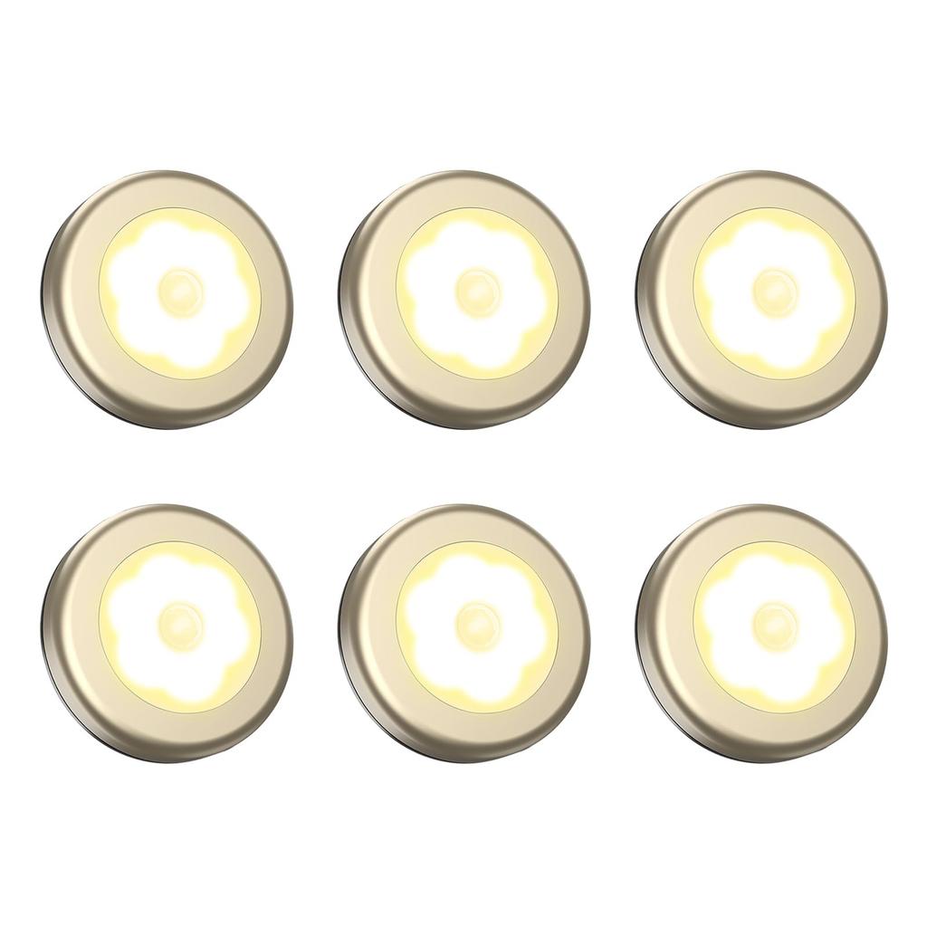 AMIR LED Sensor Light Kitchen Light Indoor Motion Sensor Sensor Battery Operated LED Night Light Small Magnetic Tape Included Stair Garage Ceiling