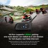EJEAS V6 PRO BT Motorcycle Helmet Intercom Headset With 800m Interphone 6 Rider Switching Walkie Talkie CVC Noise Reduction