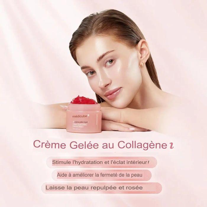Crème - MEDICUBE - COLLAGEN GELY CREAM - 100ML - Anti-âge - Éclat de Verre Coréen