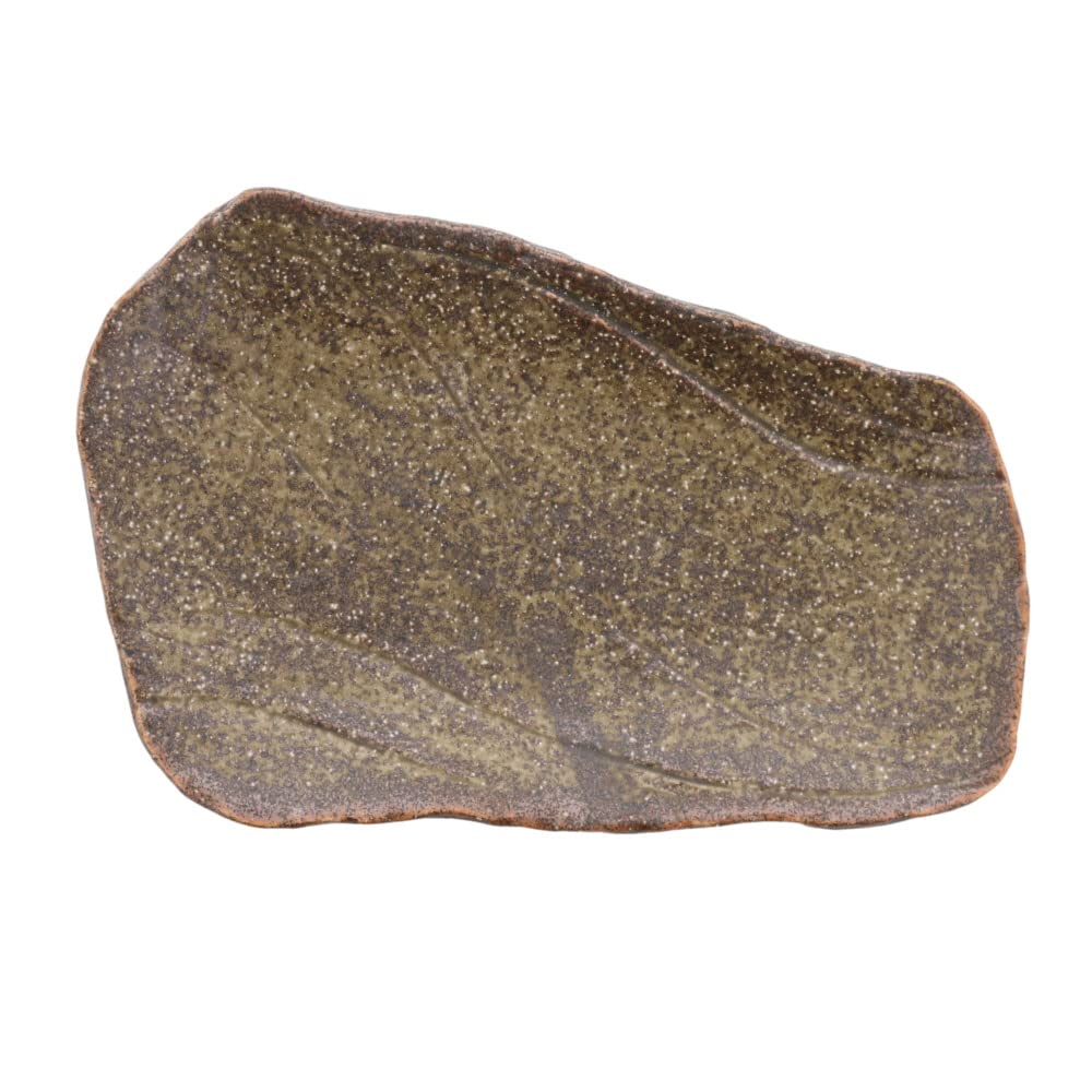 EAST стол 27см Мацуказе Неправильная форма Керамическая тарелка (Восточный стол) (Фудо)