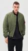 Alpha Industries Flight Bomber US Size 2X Green Men's MA-1 Jacket, Plus,