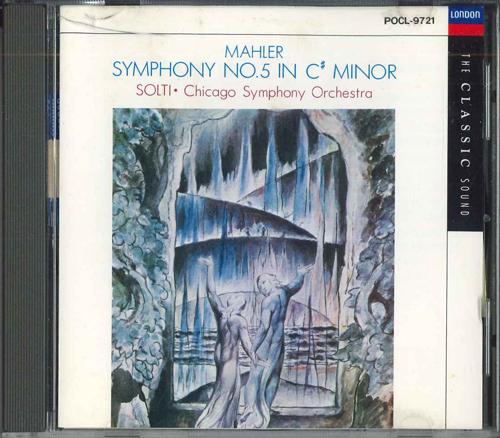 

CD Сэр Георг Шолти, Чикагский симфонический оркестр - Малер : Симфония № 5 pocl9721 POLY DOR Japan Классика Б/У