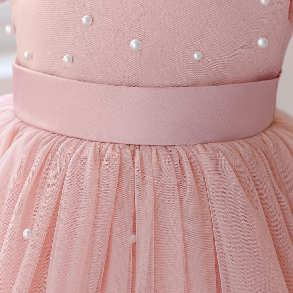 European & American Style Girls' Tulle Gown for Birthday Parties & Celebrations