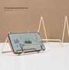 Geometric Wrought Iron Desktop Storage Organizer and Display Stand