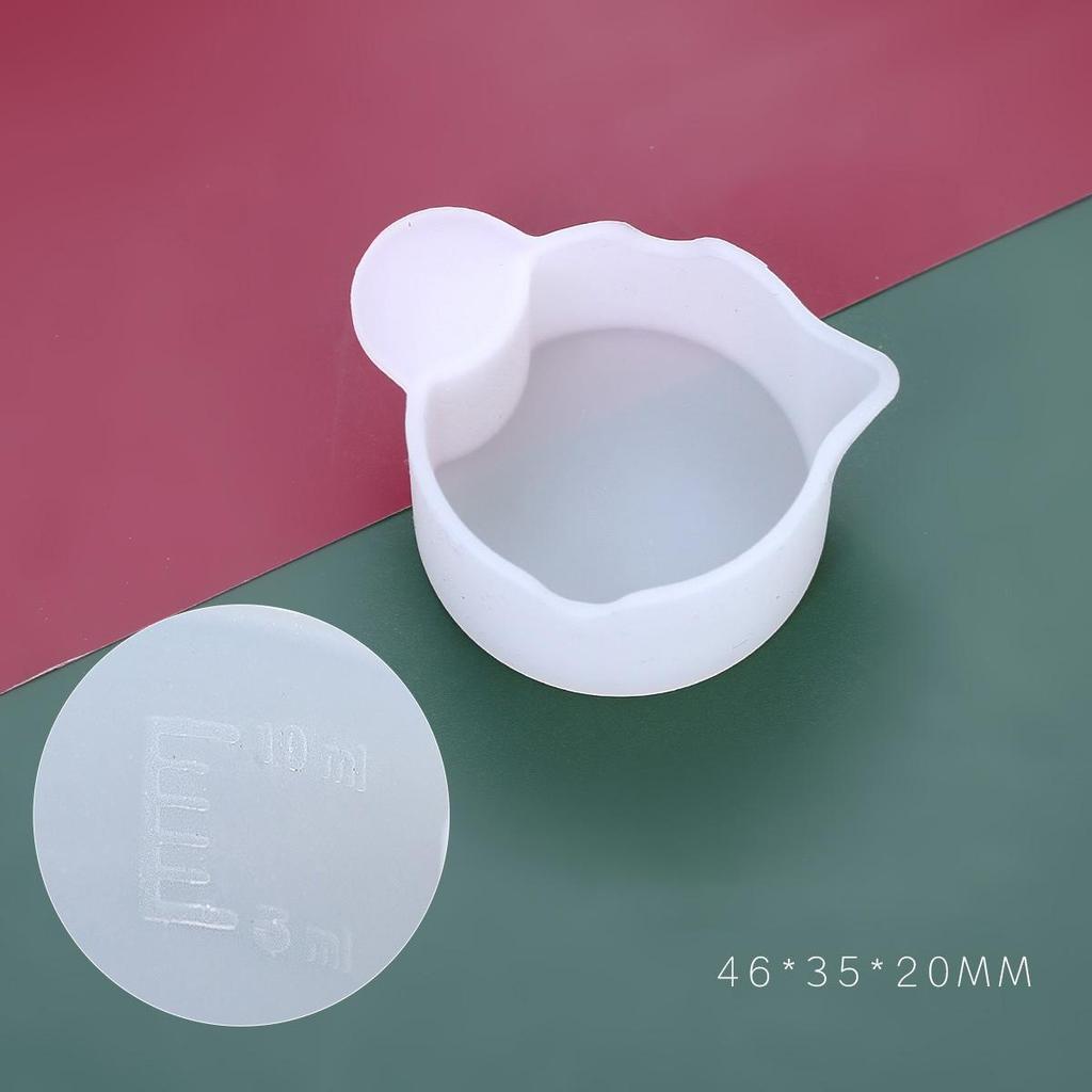 7PCS Drip Glue Diy Mixing Rod Dispensing Cup Measuring Cup Silicone Mold Glue Adjustment Tool