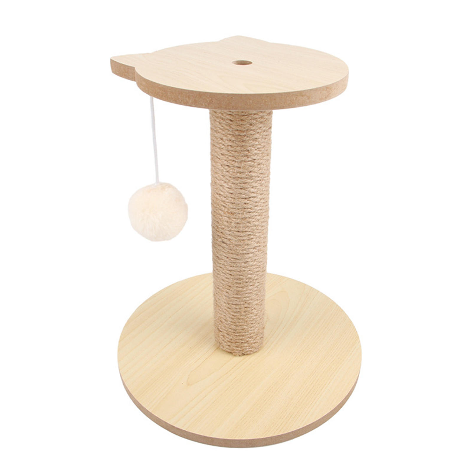 

Котенок Кошка Когтеточка Милая Пушистая Подвеска Столбик из Сизалевой Веревки Чистка Зубов Игрушка для Жевания для Кошек Подарок для Дома