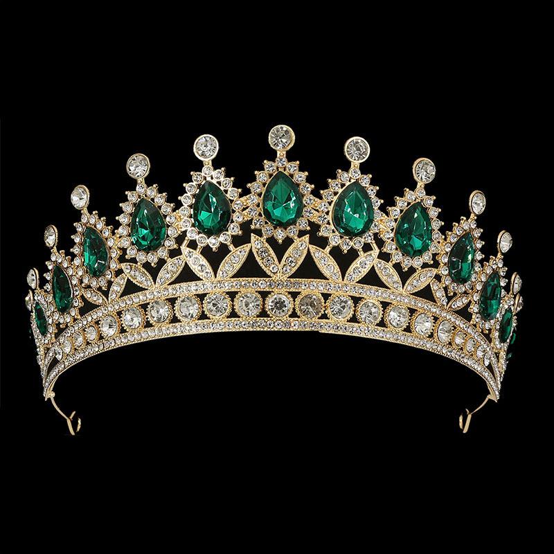 Bridal Jewelry Princess Style Headband Headband Wedding Hair Accessories Birthday Crown Performance Crown