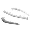 3pcs Gloss Chrome Front Bumper Lower Trim Replacement for Mercedes‑Benz E‑Class W212 AMG Line Facelift 2014‑2016