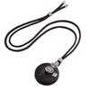Retro Literary and Artistic Long Ebony Necklace Wooden Pendant Women's Simple Zen Sweater Chain Cotton and Linen Accessories