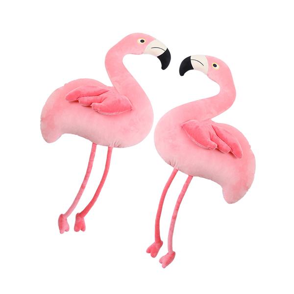 fluffy flamingo toy