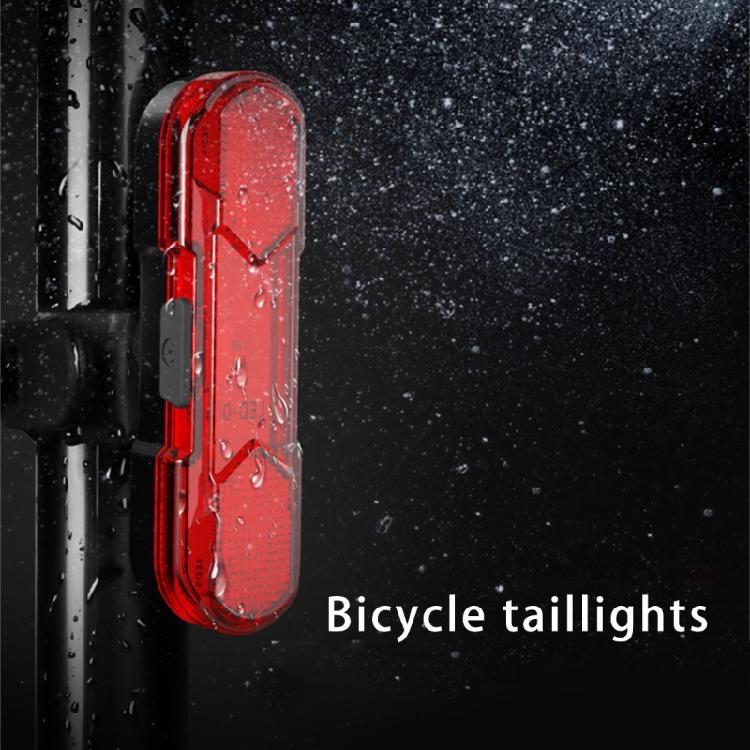 Road Bike Cycling Safety Warning Lamp Rechargeable Bike Tail Light Mountain Bike Rear Lights Cycling Safety Warning Lamp