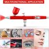 Double-Action 0.3mm Gravity-Feed Airbrush for Nail Manicures Small Air Brush Double-Action Large Gravity Feed Air Brush