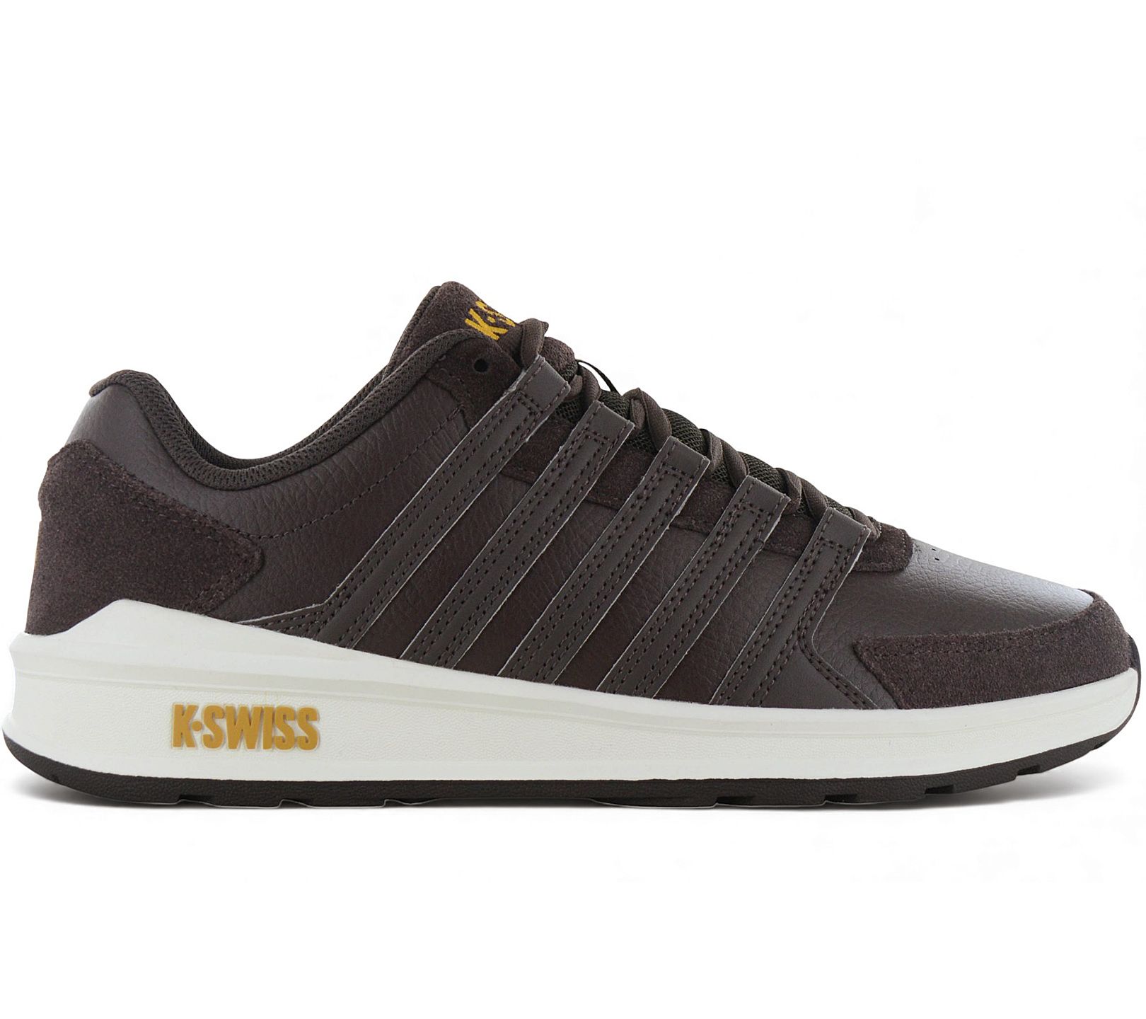 

K-Swiss Vista Trainer - Men s Sneakers Shoes Brown 07000-202-M ORIGINAL EU 42 коричневый