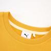 Puma Select Classics Badge Casual Round Neck Short Sleeve T-Shirt Women T-Shirts Mustard 631564-55