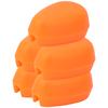 5pcs Fishing Inline Method Feeder Bait Mould Silicone Good Elasticity NonToxic Fish Equipment(Orange )