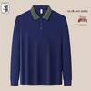 QIANYIYANG Customizable Long-Sleeve Work Polo Shirt