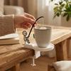 Tragbarer Teebeutel-Fixierclip Hitzebeständiger Teebeutel-Infuser-Hänger Küchengebrauch