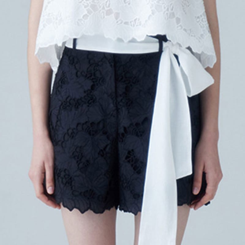 YGBM Modal Bow Ribbon Scarf_Y11YAX001