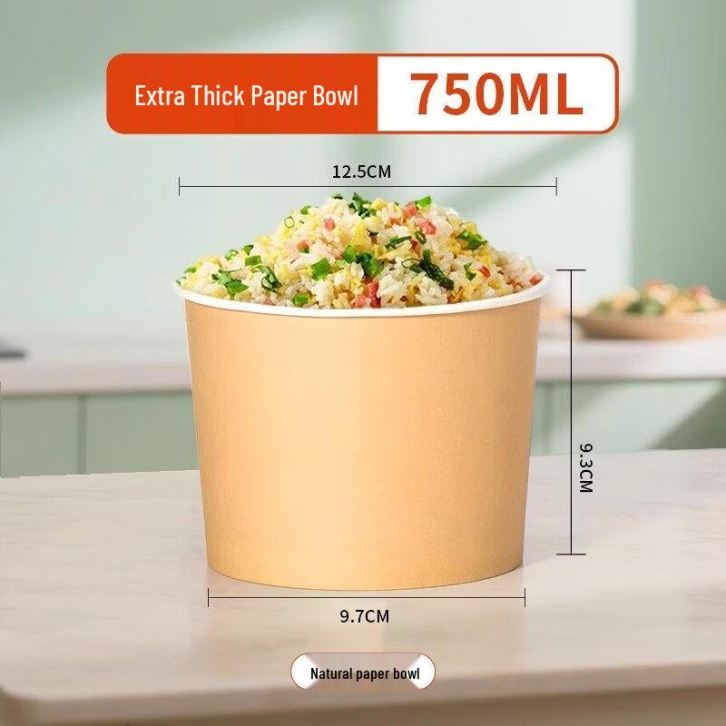 ZISIZ Disposable Paper Bowl