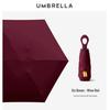 New Macaron Color Five-Fold Ultra-Light Sun Protection Compact Mini Umbrella with Buckle Handle