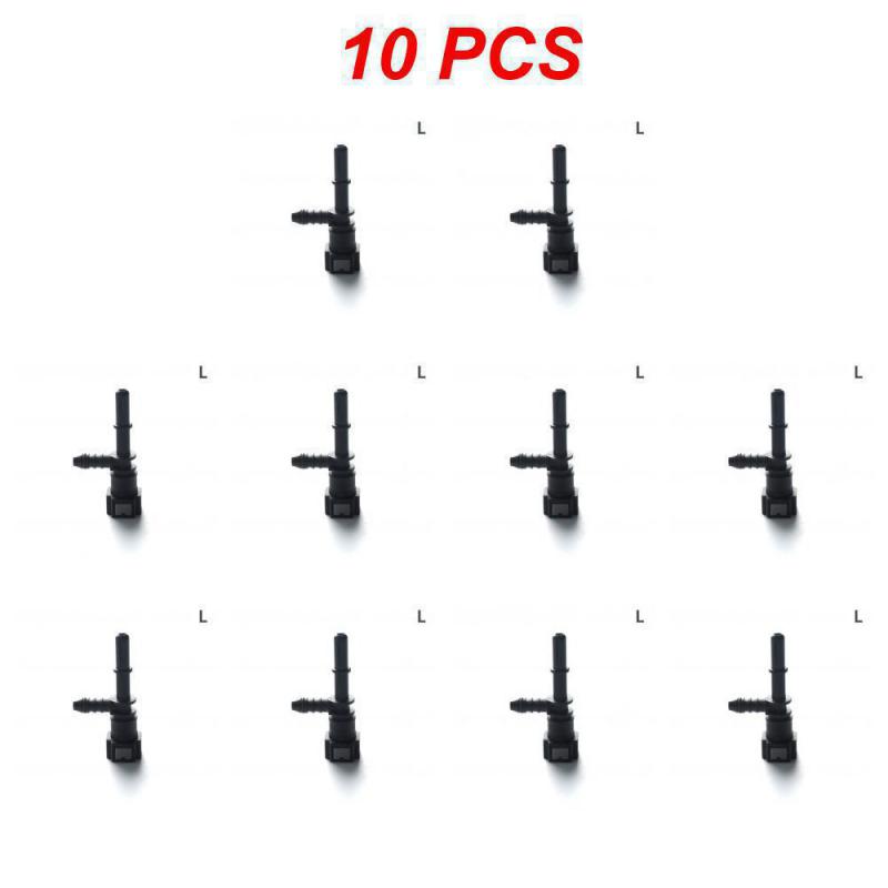 1~10 STÜCKE Autozubehör 7,89 ID6 Auto Auto Kraftstoffleitung Bundy T-Stück Schlauchkupplung Nylon Motorrad Schlauchkupplung Schnellverschlussverbinder