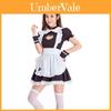 Katzenmädchen Dienstmädchen Kostüm Cosplay Kleid mit Polyester Mischung für Halloween Anime Fans