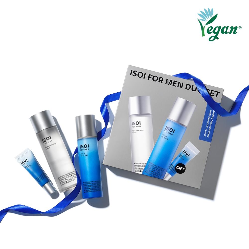 Isoi [dog Oil All Care] Isoi For Men Acny Doctor All In One Duo  soothIng All In One 100ml+15ml+aqua soothIng tOner 150ml