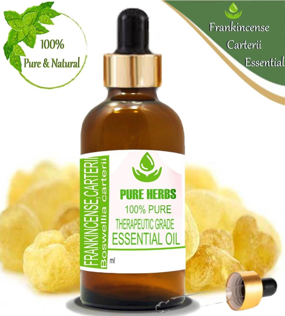 Pure Herbs Frankincense Carterii 100% Pure & Natural Boswellia Essential Oil UKZA 559