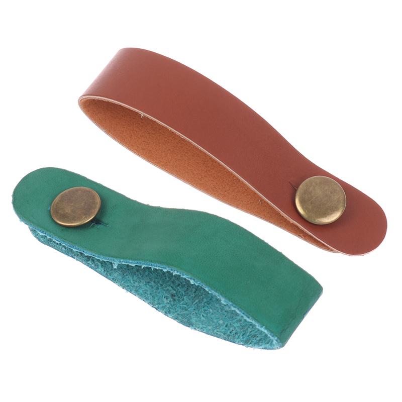 1Pc Folk Guitar Strap Buckle Leather Belt Guitar Neck Strap Safe Lock Holder For Ukulele Classic Bass Guitar Parts Accessories