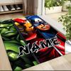Custom Name "Spider-Man: City Hero" Carpet Rug Customizable Soft Washable Anti-Slip Home Living Room Sofa Mats Personalized Rug. 0909141