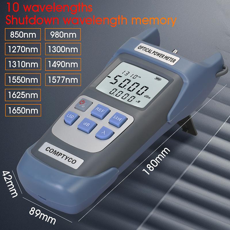 AUA-G710A/G510A FTTH Fiber Optical Power Meter Fiber Optical Cable Tester -70~+10dBm/-50~+26dBm SC/FC Connector