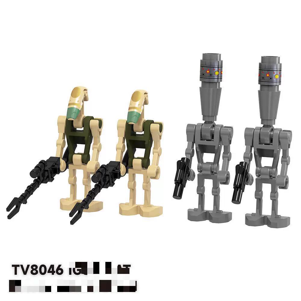 KM66012 66056 Star Wars Robot Building Blocks Assembly Model Toy