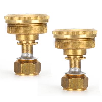 2Pcs G1 4in Female Thread High Pressure Adjustable Spray Nozzle for Agriculture Irrigation