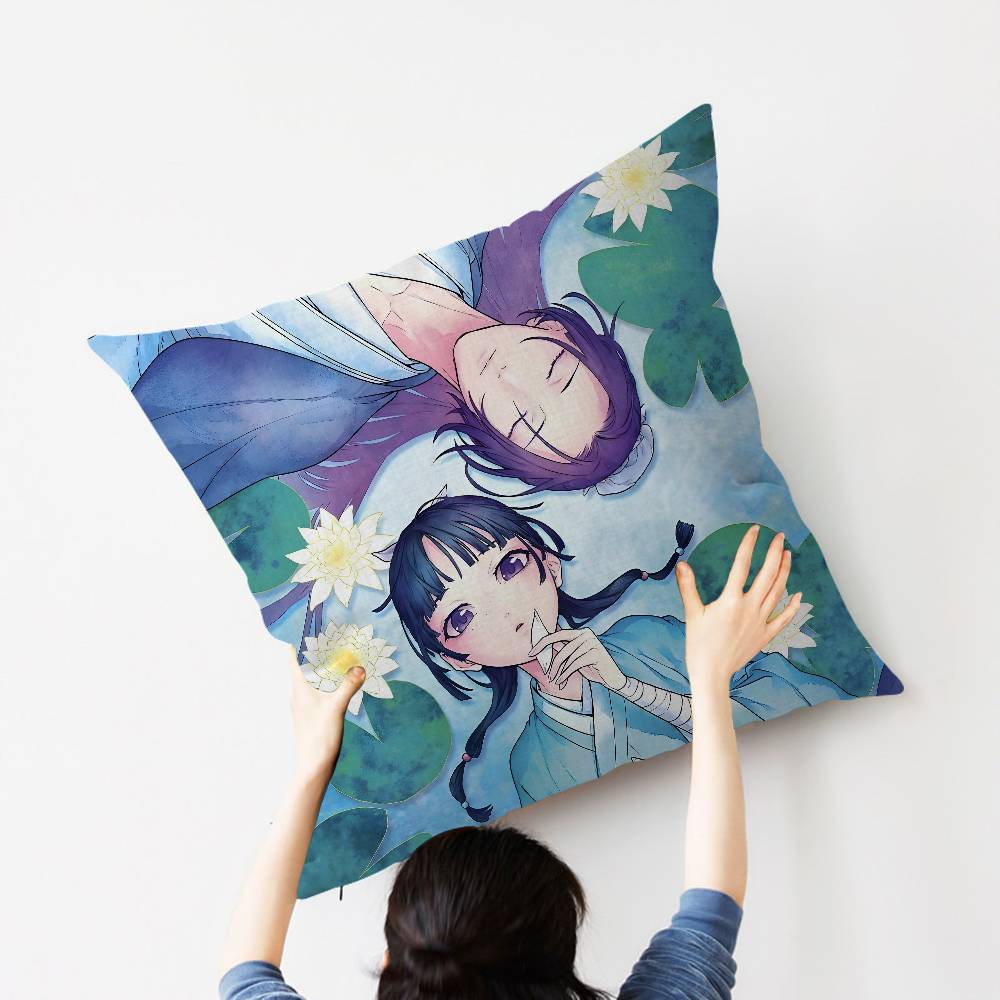 TThe Apothecary Diaries Pillow Cover for Bedroom Room and Living Room Sofa Decorative Cushion Cover