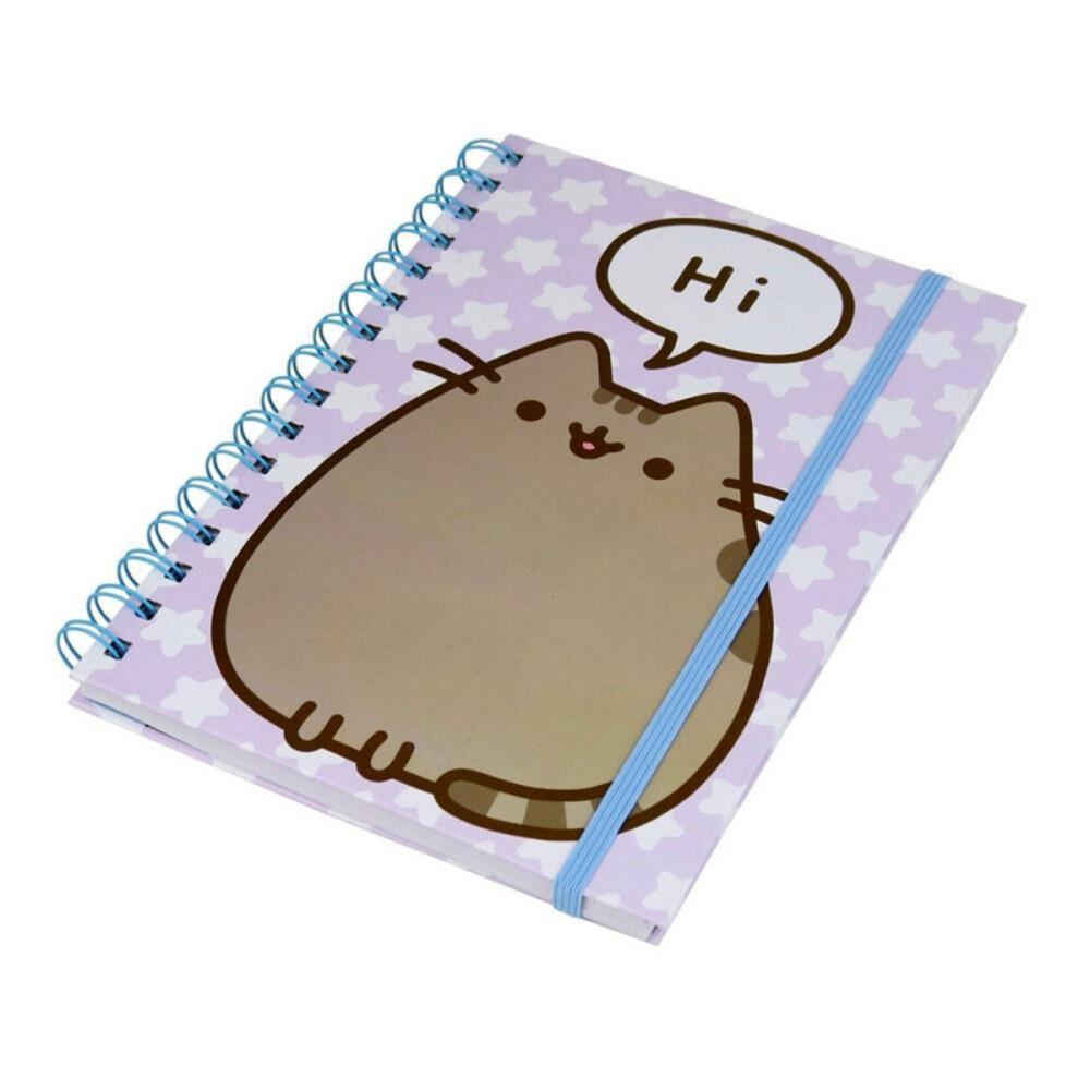Pusheen Say Hi A5 Wirebound Notebook