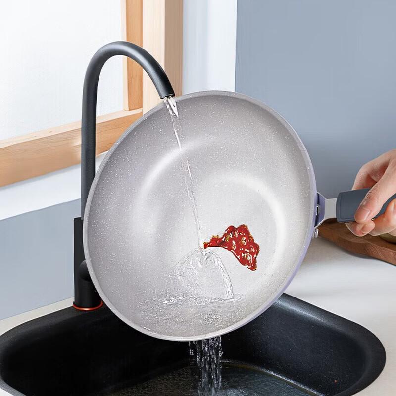 COOKER KING 30cm Titanium Non-Stick Wok with Lid