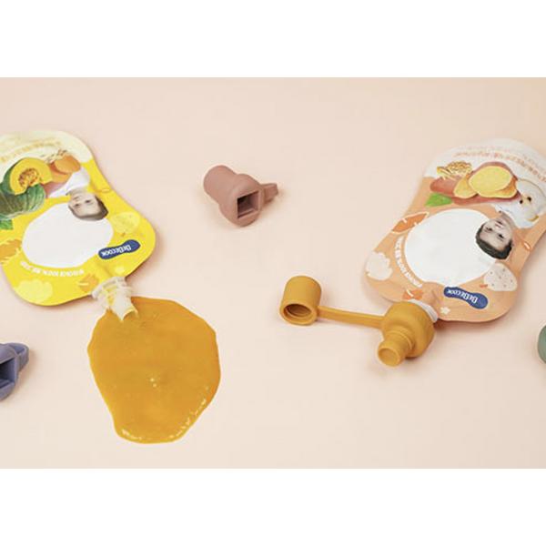 Lalabee Silicone Pouch Topper 2p Set, 02 Yellow, 1 Set