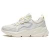 New LiNing Clouds Cloud Sea Anti Slip Wear Resistant Low Top Sports Casual Shoes Women's Ecru AGCT154-2