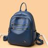 Women Leather Backpacks Zipper Female Chest Bag Travel Back Pack Ladies Bagpack Mochilas School Bags For Teenage Girls Quality