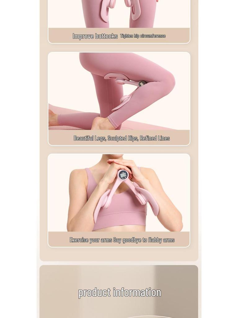 Thigh Trainer & Leg Clamp with Square Buckle Logo Color Pot Bottom Design