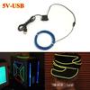 Vibrant Neon Led Light Glow El Wire String Rope For Stunning Party Decorations