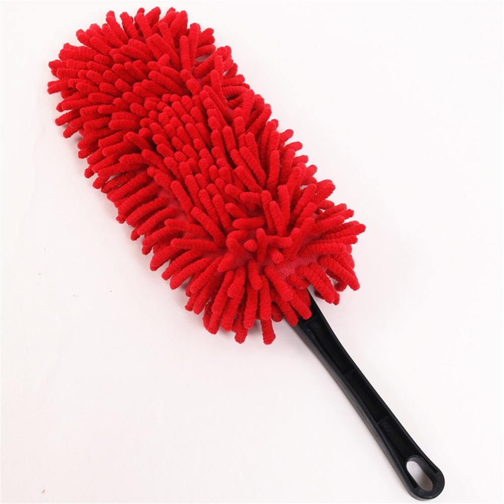 

Multi-Function Cleaning Duster Microfiber Duster Brush Chenille Dust Remover Mini Portable Car Wash Brush Home Cleaning Tools красный