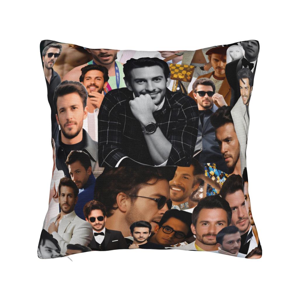 Pillow Cover Jonathan Bailey Vintage Bootleg Graphic Cushion Cover Vintage Pillow Case For Living Room Chair Pillowcases