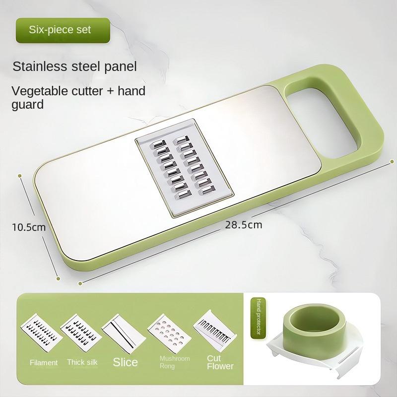 3948 Multi-Functional Stainless Steel Food Wire Cutter Household Kitchen Vegetable Cutter Wire Cucumber Potato Wire Grater